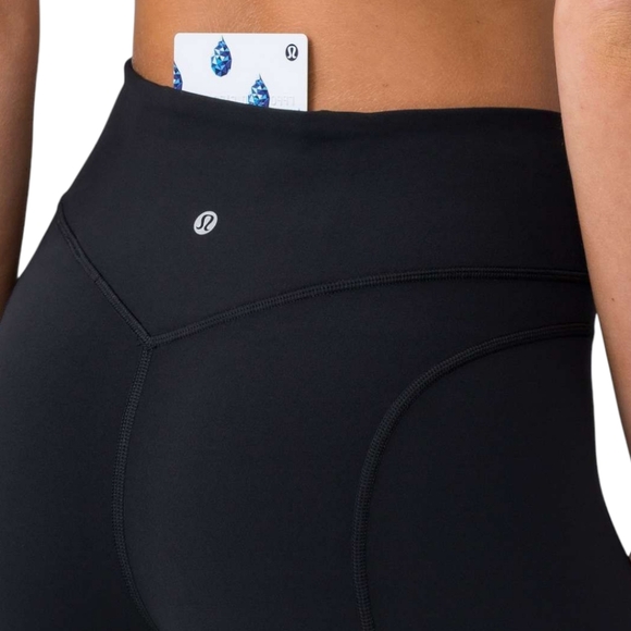 Lululemon Pushing Limits 7/8 Tight (Nulu 25") Black (First Release 6/17) Women 8 - Picture 5 of 11